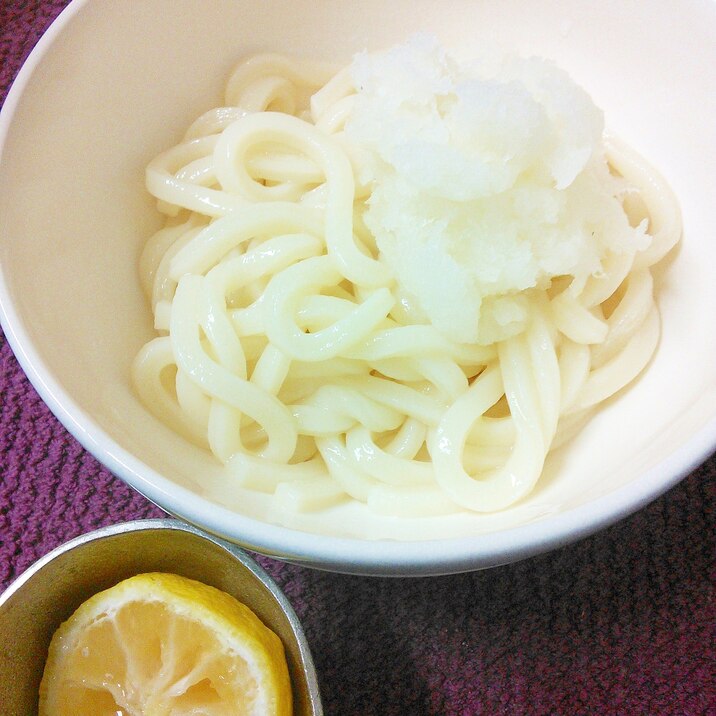 おろしぶっかけうどん